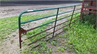 14ft diamond bar gate-rusty