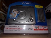 Coby Compact Scan DVD Player - New in Box