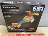 NEAT LASER PEG -LIGHT UP - 6 IN 1 TOY