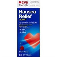 CVS Health Nausea Relief Liquid, Cherry, 4 Oz