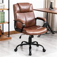DYHOME Leather Office Chair