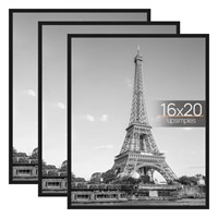 upsimples 16x20 Frame Black 3 Pack, Poster Frames