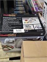 chef’s choice electric food slicer
