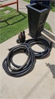 Sump Pump and hose works