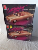 2-1954 Convertible Model Kits