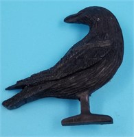 Fred Mayac ivory pin of a raven     (N 33)