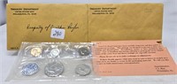 (3) 1964 Proof sets (One No Mint Envelope)