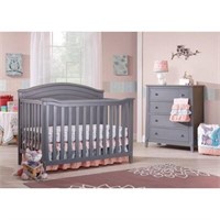 $242  Sorelle Berkley 4-in-1 Full-Sized Crib Gray