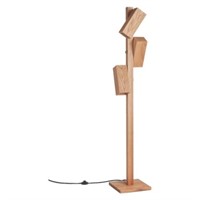 SHINOLA UTILITY NATURAL WOOD TREE FLOOR LAMP