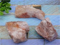 STRAWBERRY QUARTZ ROCK STONE LAPIDARY SPECIMEN