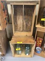 (2) Various Size Wooden Crates