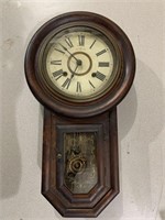 Vintage Nagoya Shoji 8 Day Japanese Wall Clock