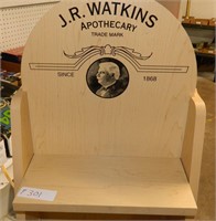 J.R. WATKINS APOTHECARY MEDICINE  STAND