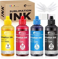 Hiipoo Sublimation Ink Refilled Bottles Work with