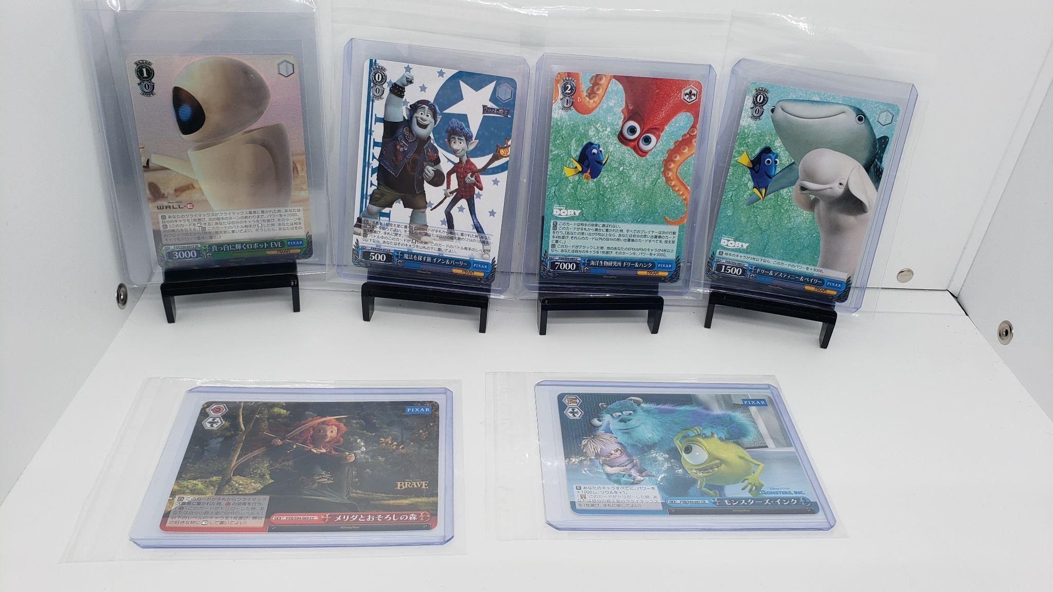 (6) Weiss Schwarz Pixar Wall-E Finding Dory Brave