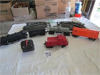 LIONEL TRAIN SET W/ TRACK & CONTROLLER