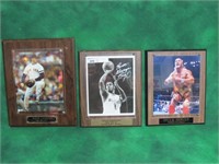 HOGAN, CLEMENS, ROBERTSON SIGNED PICTURES