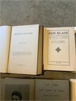 7 old books including 4 about Lincoln