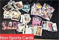 Star Trek, Superman, Battlestar Galactica Card Lot