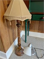2 lamps- one very nice