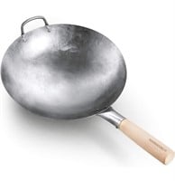 Managing Carbon Steel wok pan 14"