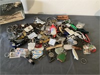 Assorted key chains