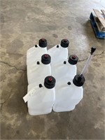 (6) New 5.5 Gallon VP Racing Gas Cans