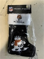 SEALED-Cincinnati  NFL CHRISTMAS STOCKING x6