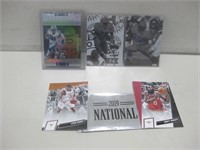 Six Assorted Sports Trading Cards