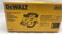 Brand Bew Dewalt 20 Volt Battery Circular Saw