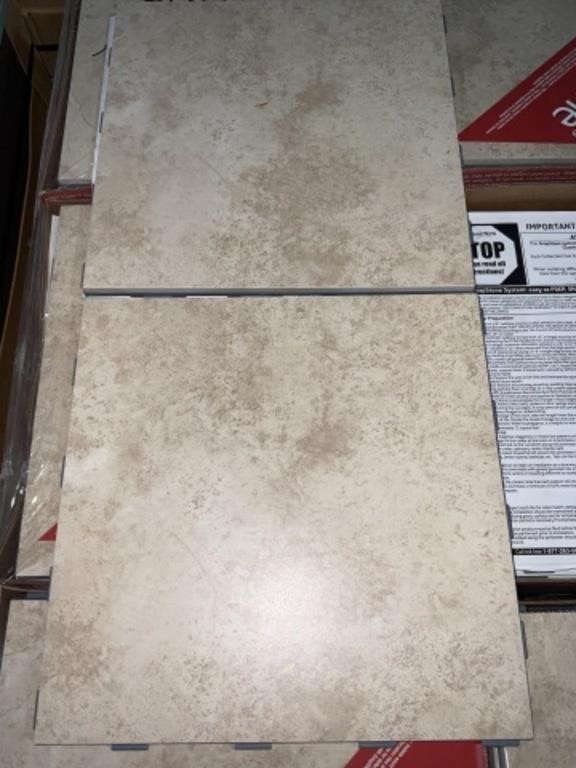 12" x 12" Interlocking Porcelain Tile x 405 Sq Ft