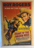 Heart of The Golden West Original Movie Poster