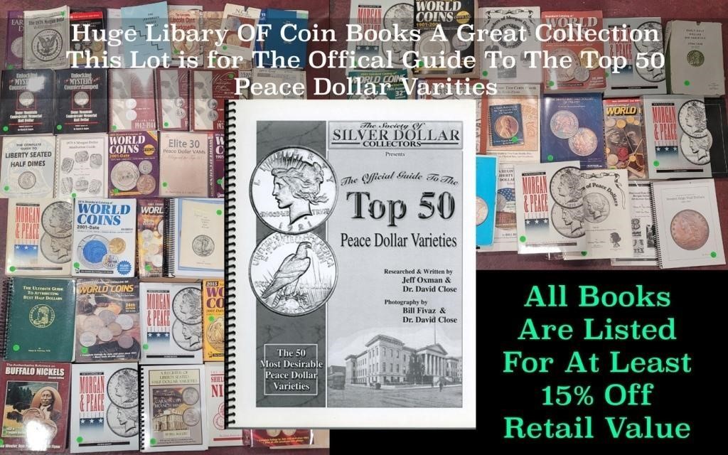 Official Guide to the Top 50 Peace Dollar Varietie