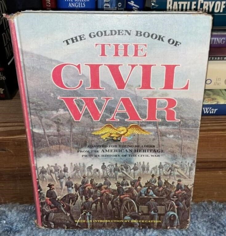 1967 The Golden Book of The Civil War - American