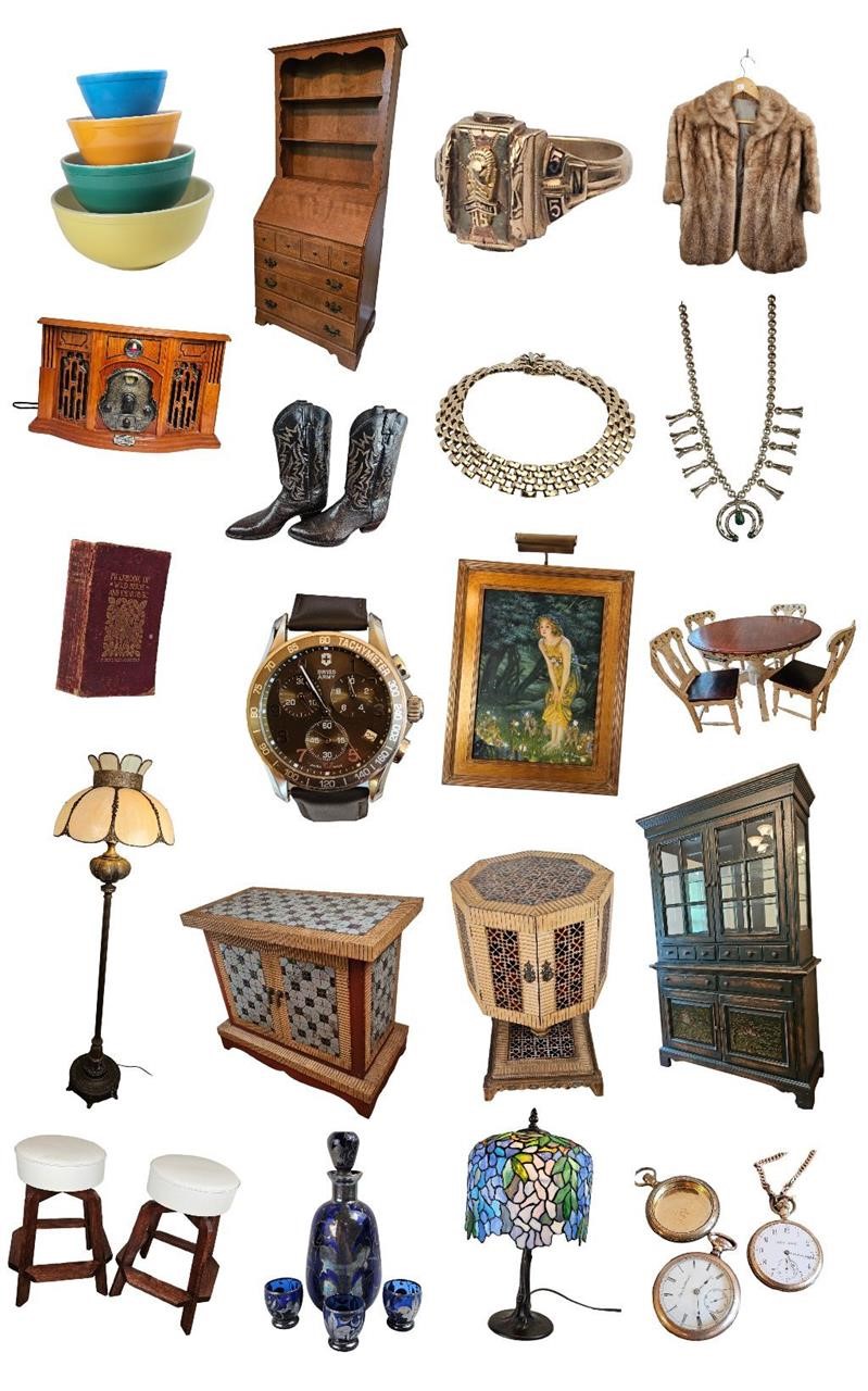 Furniture, Collectibles, Gold & More Part 4 "renowned duo"