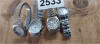 4 MENS WATCHES
