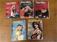 Vintage 1982 Easy Rider motorcycle magazines