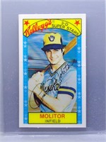 Paul Molitor 1979 Kellogg's