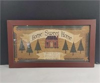 Framed "Home Sweet Home" 16th Century