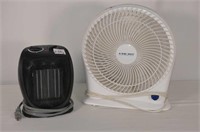 Intertec Ceramic Heater and Air Works Fan