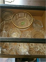 Box of cut glass