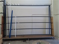 Multibay Vertical Aluminium Extrusion Storage Rack