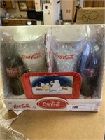 1997 Christmas Coke Refreshment Set