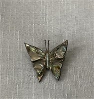 Mexico Sterling Butterfly Brooch