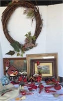 Cardinal Birds, Wall Pictures and More
