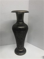 Vintage metal vase