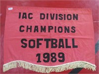 IAC Division Champions Softball 1989