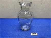 Clear Glass Vase 11" Tall