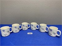 6 Oneida Coffee Mugs Ava Design