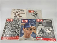 SATURDAY EVENING POST & LIFE MAGAZINES